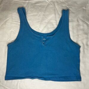 Wild Fable Vibrant Blue Crop Top